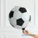 Globo Metalizado Futbol 3d Sin Inflar