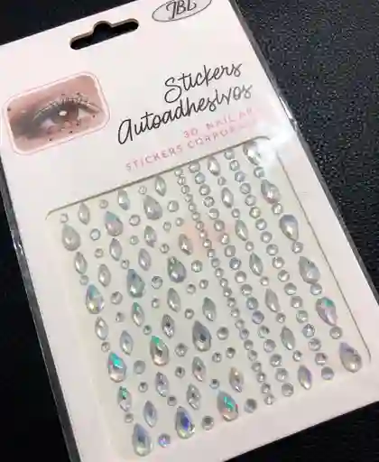 Gemas Adhesivas Ref 310 Pegatinas Para Ojos Rostro Y Cabello