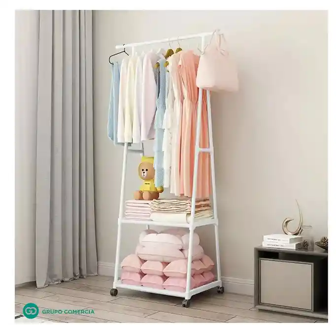 Organizador De Ropa Perchero Closet Armable Coat Rack