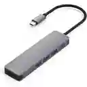 Adaptador Hub Usb C A Hdmi 4k + Usb X3 + Usb C Unitec