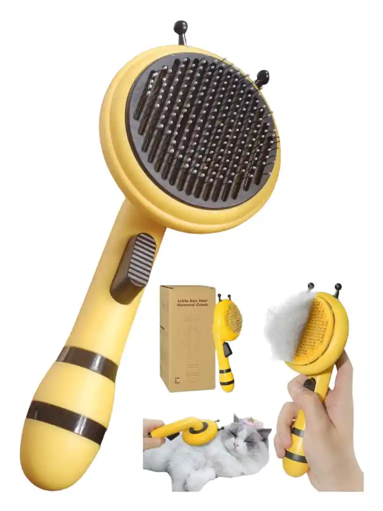 Cepillo Quita Pelusas Para Mascotas Abeja