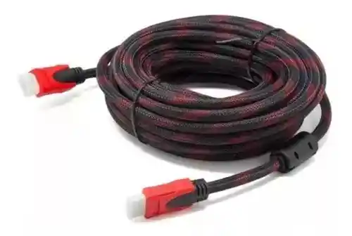 Cable Hdmi 15 Metros Doble Filtro Mallado Punta Dorada