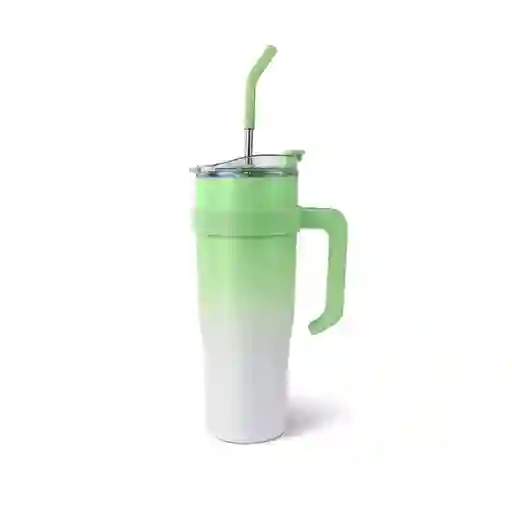 Vaso Termo Stan 1.2l Acero Inoxidable Pitillo Hot / Cold Verde