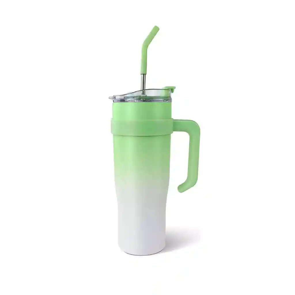 Vaso Termo Stan 1.2l Acero Inoxidable Pitillo Hot / Cold Verde