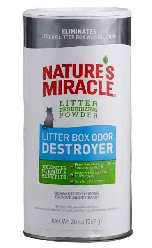 Destructor De Orina Caja Arena Nature Miracle En Polvo 20 Onz