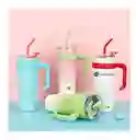 Vaso Termo Stan 1.2l Acero Inoxidable Pitillo Termico Azul
