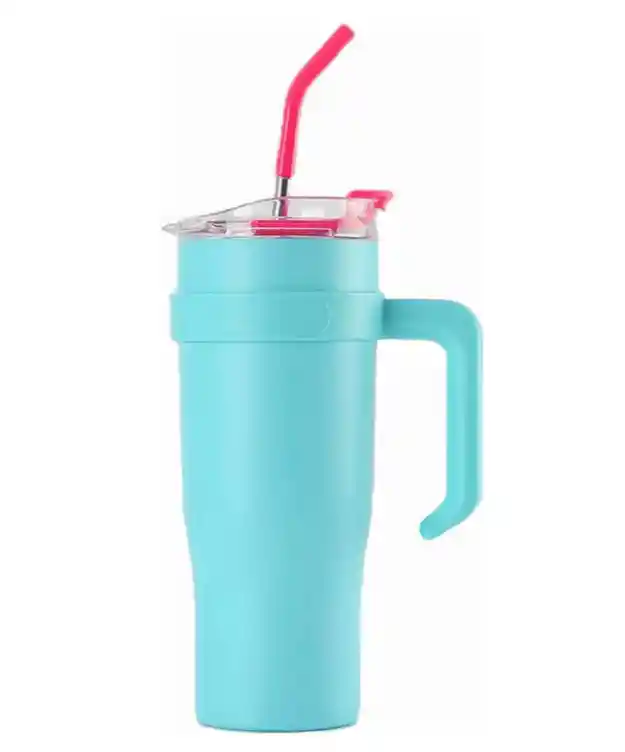 Vaso Termo Stan 1.2l Acero Inoxidable Pitillo Termico Azul