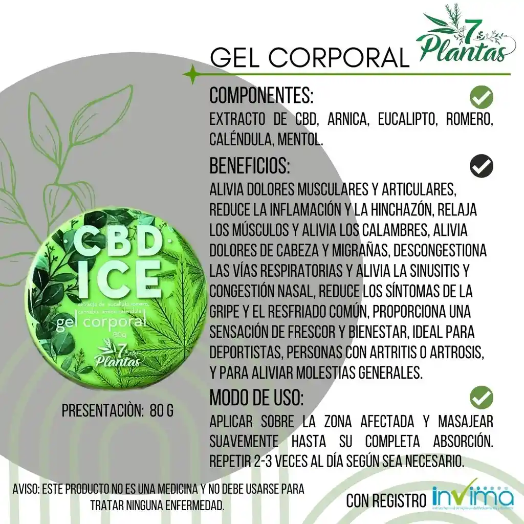 Gel Corporal Cbd-ice