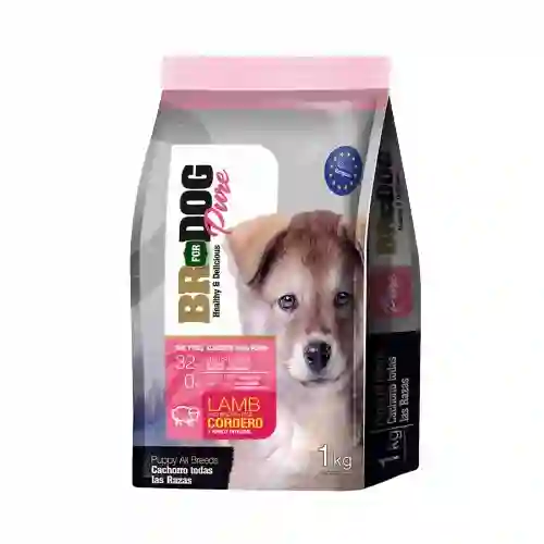 Br For Dog Pure Puppy Cordero X 10kg