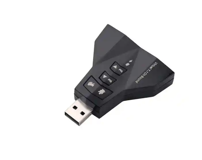 Adaptador De Sonido Por Usb 7.1 Virtual Channel Externo
