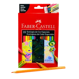 Colores Faber Castell Ecolápices Especiales X 18