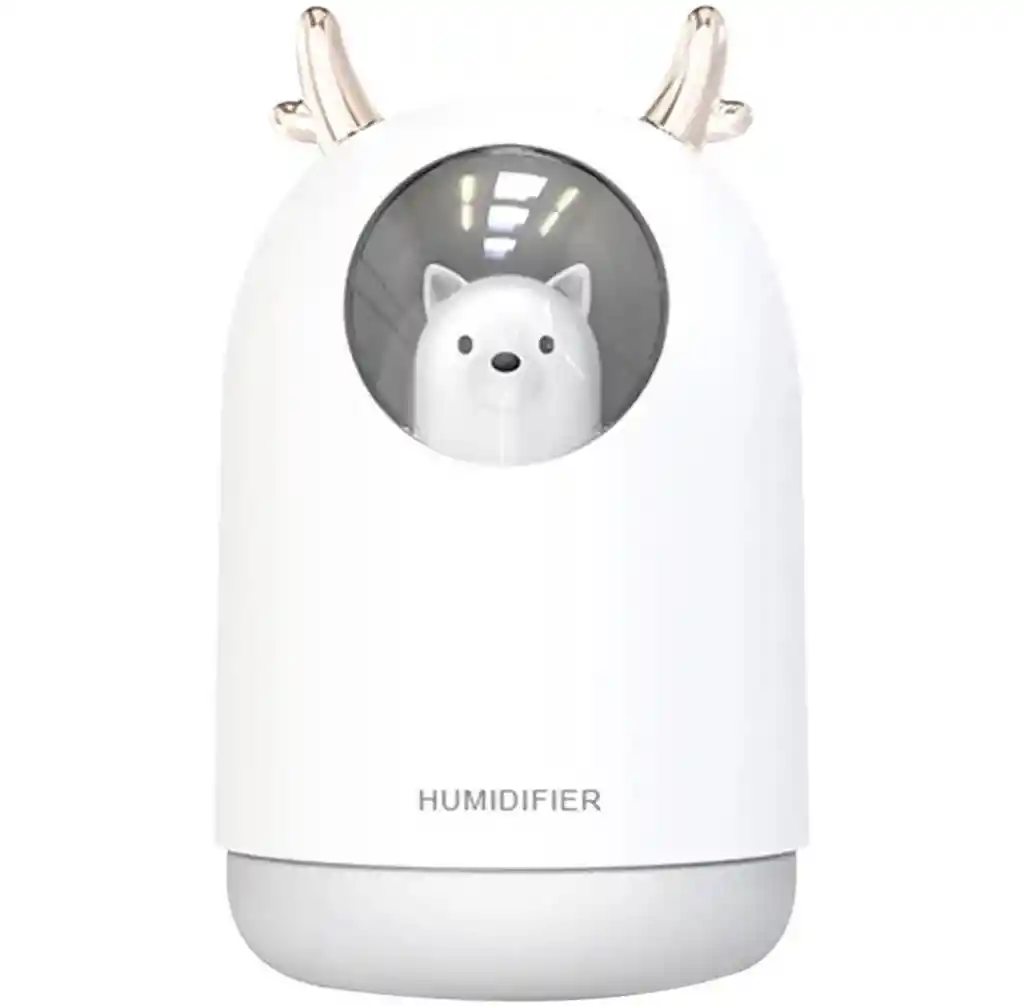 Humidificador Oso Polar + Esencia (blanco)