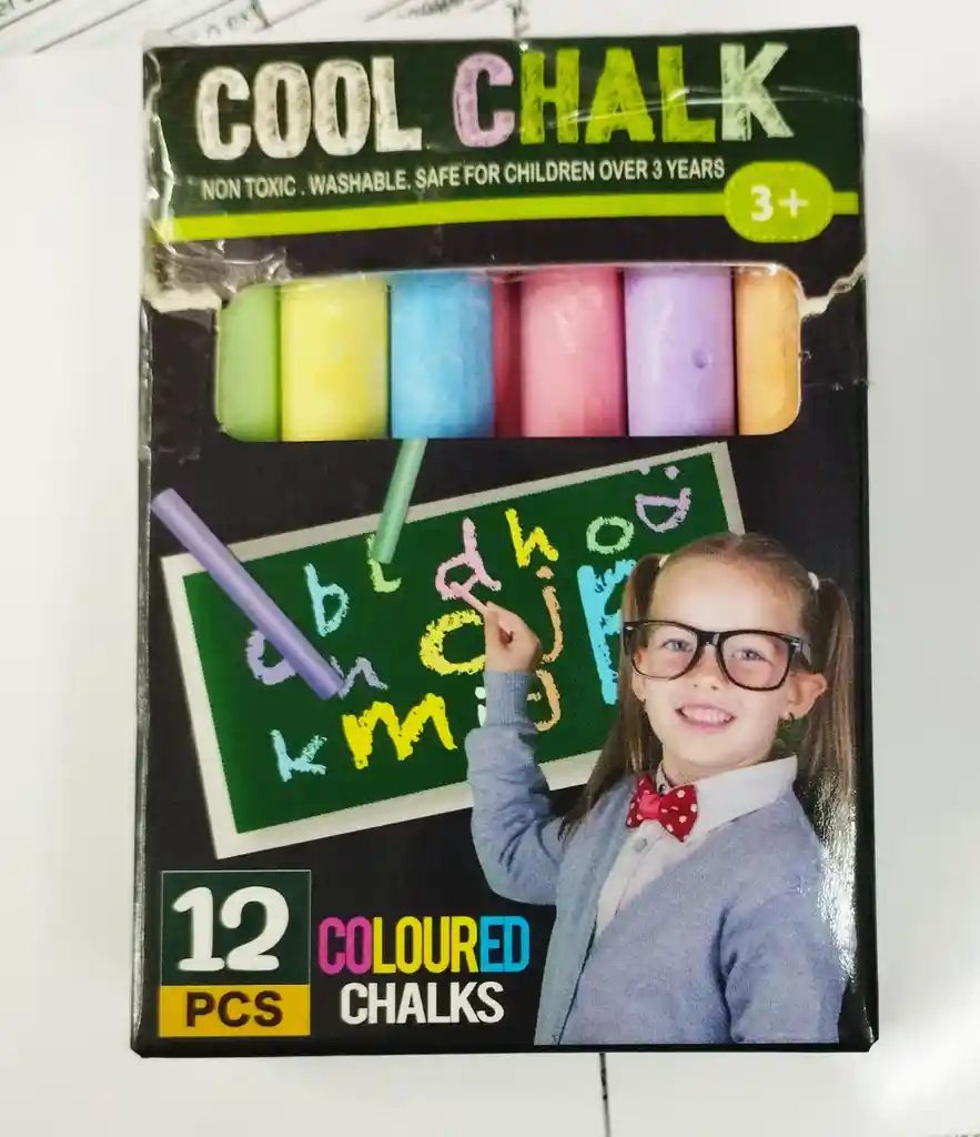 Tiza Cool Chalk X 12 Und