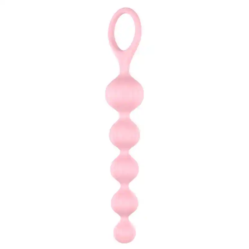 Plugs Anales Love Beads Azules Satisfyer