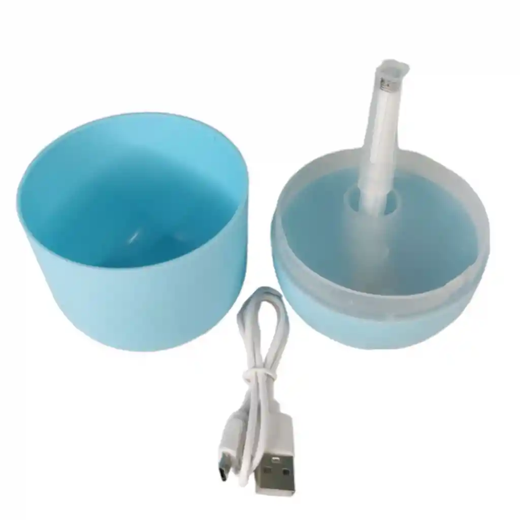 Humidificador De Aroma Silencioso Y Portátil De Viaje, Alimentado Por Usb, Para Dormitorio, Bebé, Hogar, Oficina, Coche Con Luz Nocturna Led, 8.5 Fl Oz