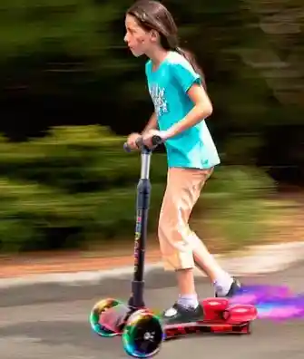 Patineta Scooter Humo Bluetooth Musical Recargable