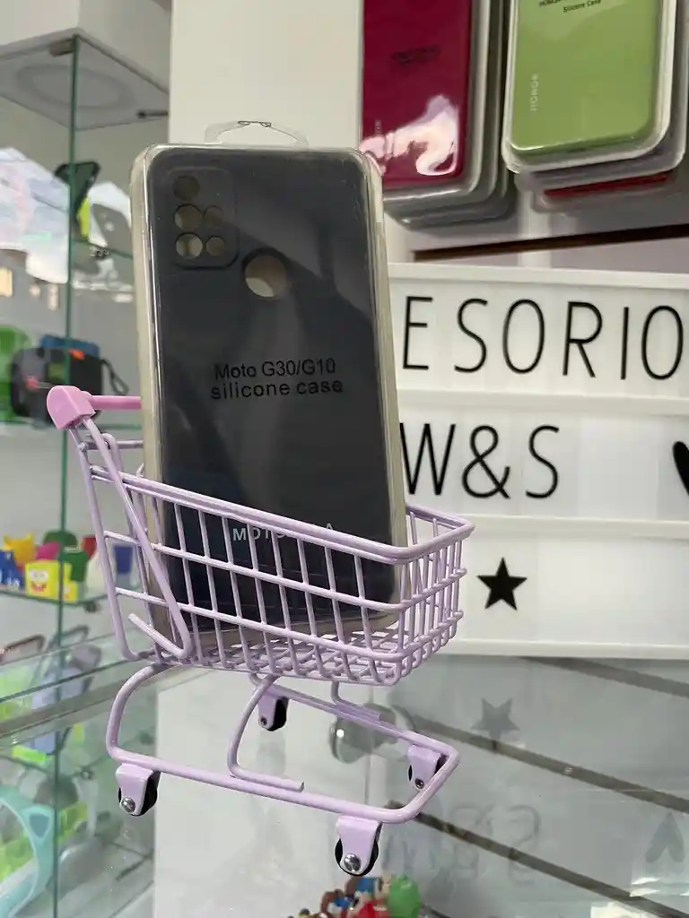 Silicon Case Motorola G30/g10/g20 Gris