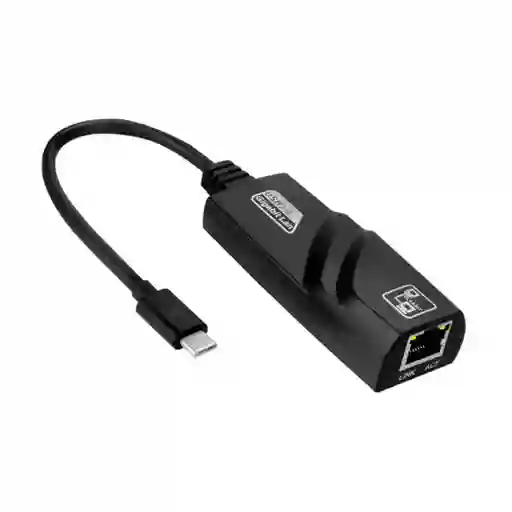 Adaptador Convertidor Tipo C Ethernet 10/100/1000 Mbps