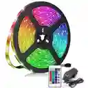 Cinta De Luz Led Multicolor Rgb 10 Metros Tira Led + Control