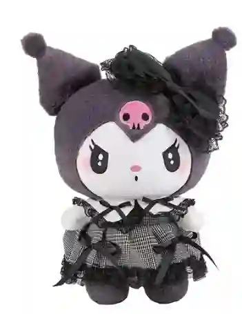 Muñeca De Peluche Kuromi De Hello Kitty Color Negro