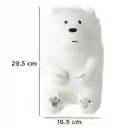 Peluche Oso Polar Escandalosos 30 Cm