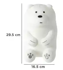 Peluche Oso Polar Escandalosos 30 Cm