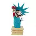 Figura De Colección Mario Bros Estatua De La Libertad