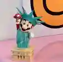 Figura De Colección Mario Bros Estatua De La Libertad