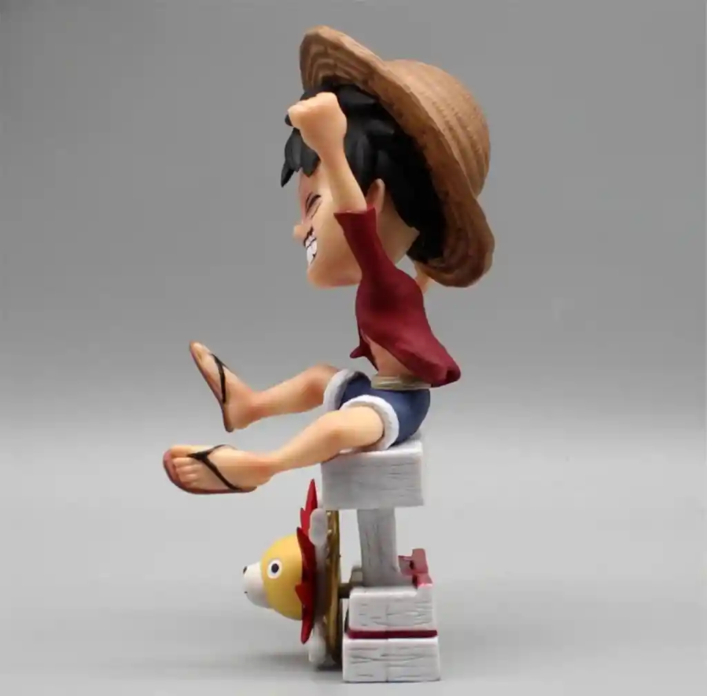 Figura De Colección One Piece Monkey D. Luffy Thousand Sunny