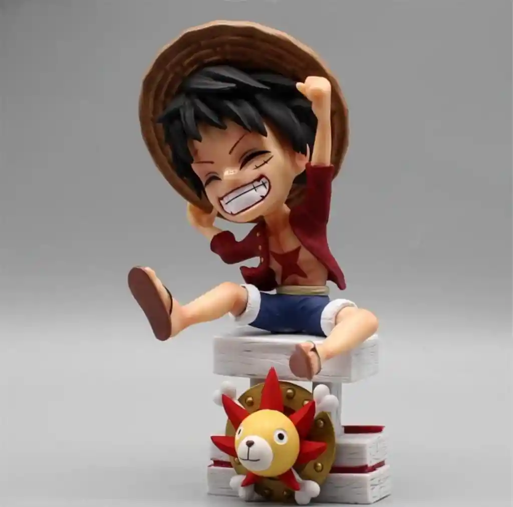 Figura De Colección One Piece Monkey D. Luffy Thousand Sunny