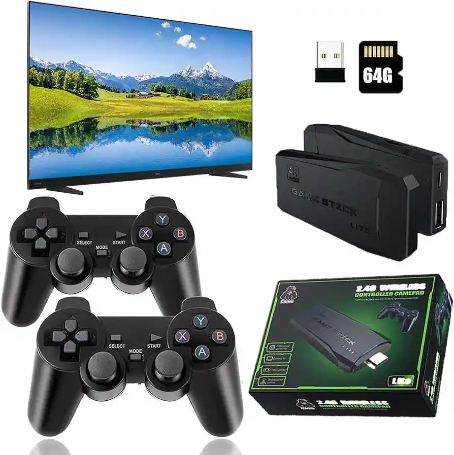 Consola Retro Para Tv Con Controles