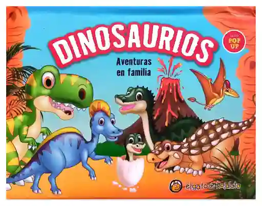 Libro Infantil Pop Up Dinosaurios Aventura Familiar Niños