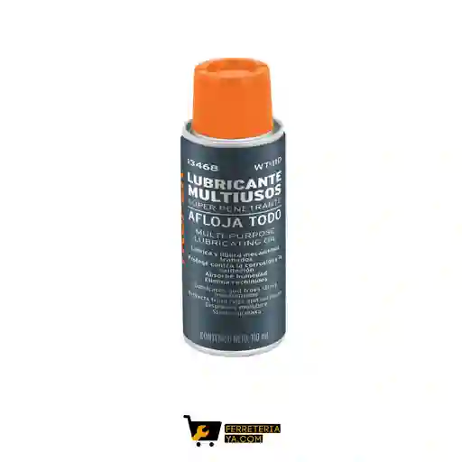 Limpiador Aflojatodo 110 Ml Aerosol Truper 13468