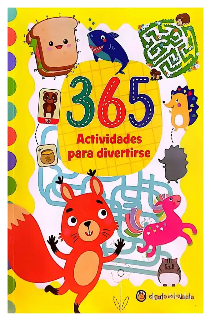 Libro Infantil 365 Actividades Para Divertirse Para Niños