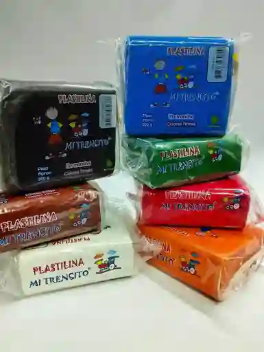 Plastilina X Libra- Tonos Masculinos Colores Surtidos