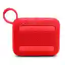 Parlante Bluetooth Jbl Go 4 7h Resiste Agua Rojo