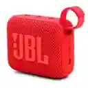 Parlante Bluetooth Jbl Go 4 7h Resiste Agua Rojo