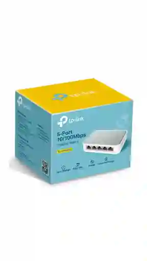 Switch Tp-link 5 Puertos Escrito Mini 10/100m - Tl-sf1005d