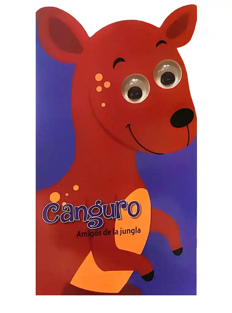 Libro Infantil Pop Up Canguro Amigos De La Jungla Para Niños