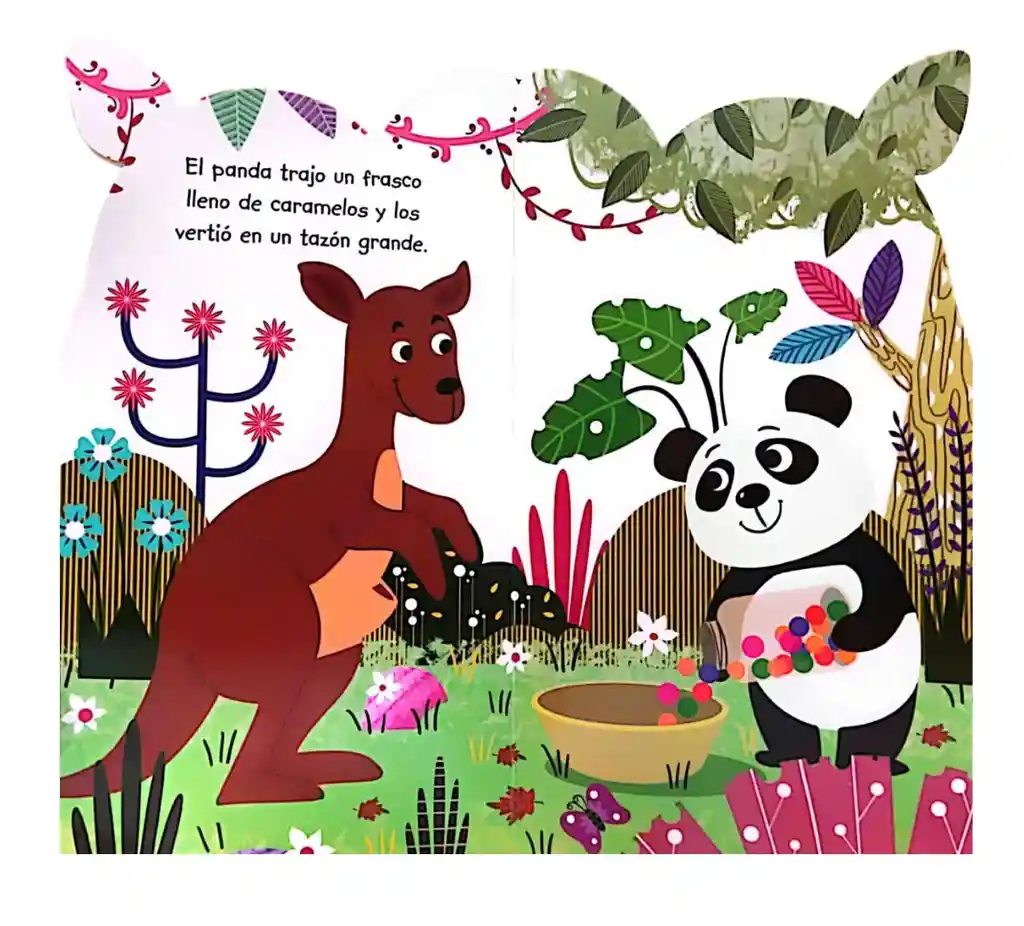 Libro Infantil Pop Up Canguro Amigos De La Jungla Para Niños