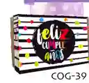 Caja Para Regalo Cumpleaños Cog-39