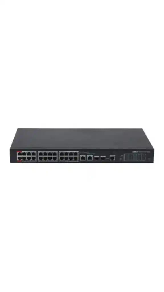 Switch Dahua 24 Puertos - Para Escritorio Y Montaje En Rack - 10/100/1000m - Dh-pfs3024-24gt 8