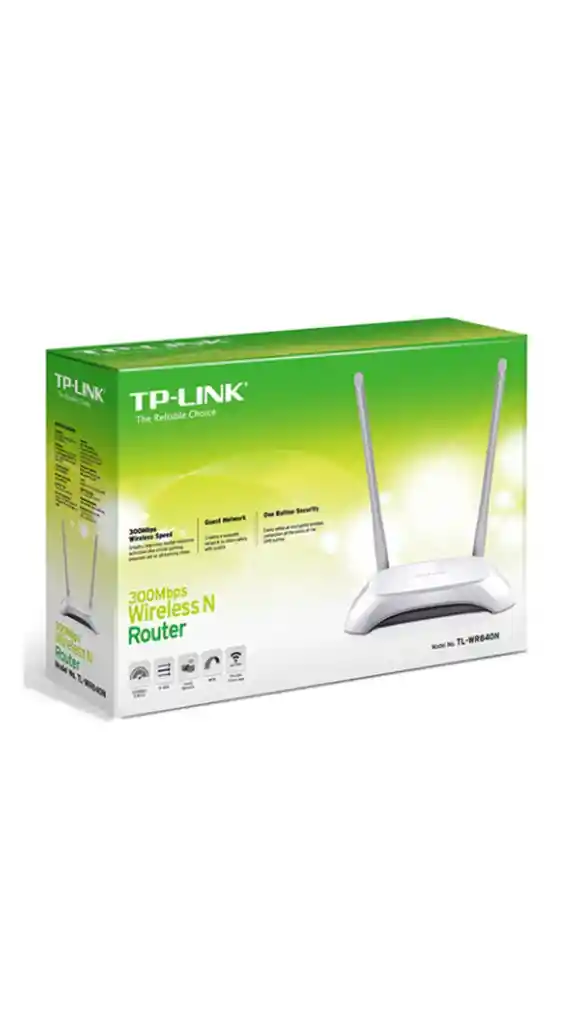 Router Tp-link Tl-wr840n N300 Mbps ( 2 Antena )