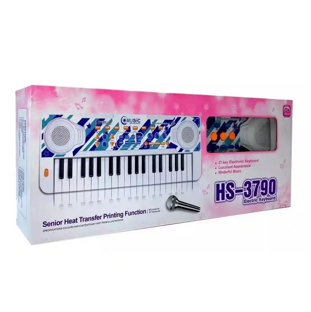 Piano Organeta Teclado Musical Unisex Electrico Juguete