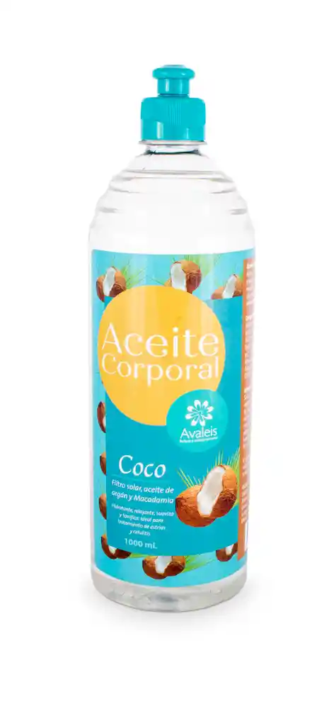 Aceite Corporal De Coco Avaleis
