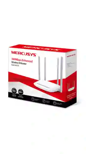 Router Mercusys Mw325r - 300mbps - 4 Antenas