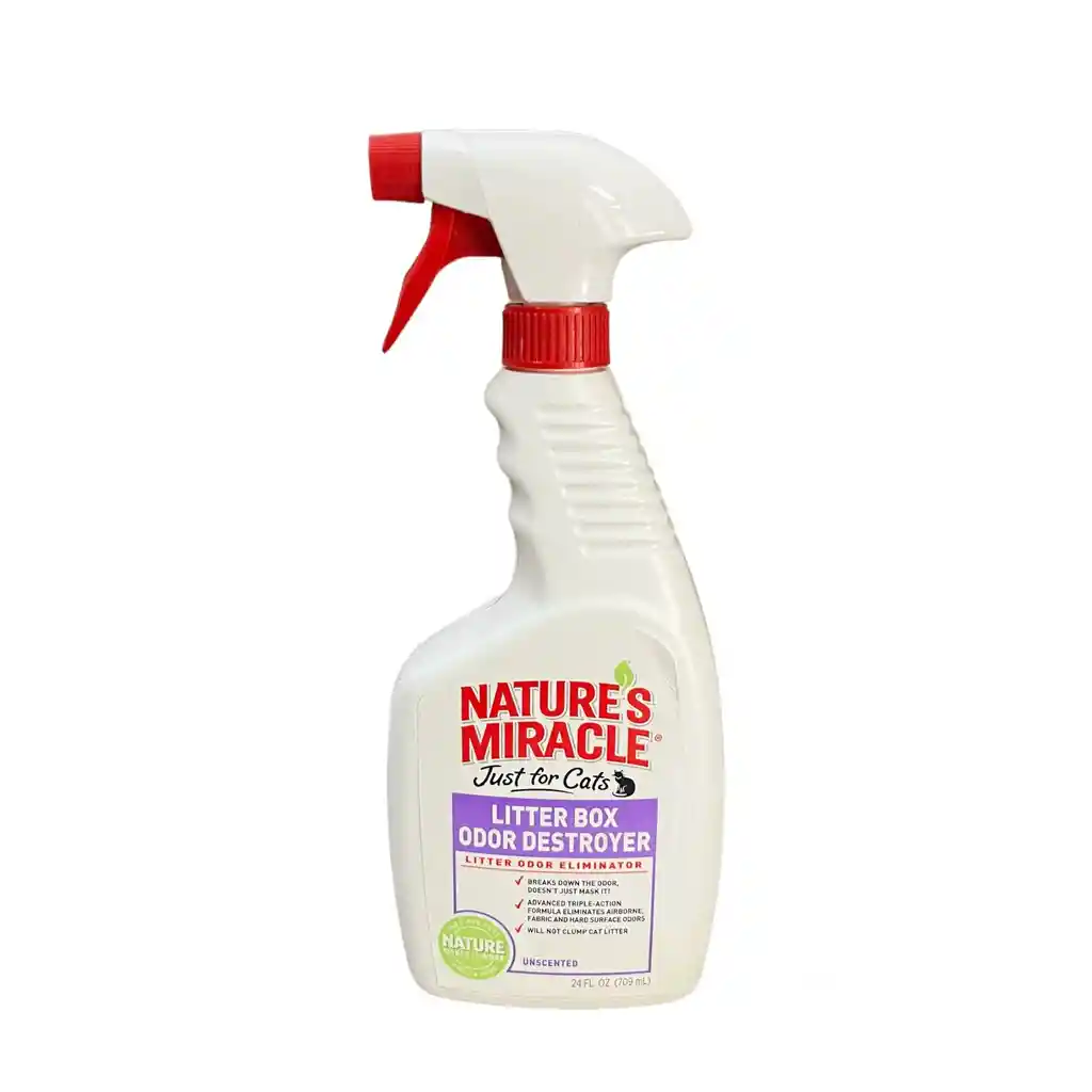 Nature's Miracle Litter Box Odor Destroyer - Destructor De Olores Para Caja De Arena