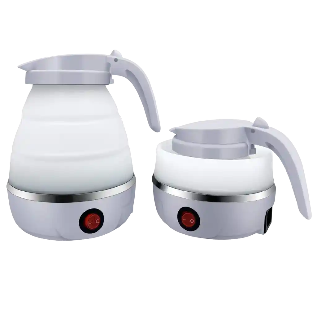 Cafetera Electrica Plegable Silicona Calentador Portátil