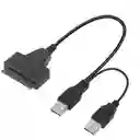 Adaptador De Cable Sata A Usb 2.0 Para 2.5 / Cable Sata Usb2.0 / Cable Discos Duros