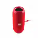 Parlante Altavoz Recargable Bluetooth Salpicable Tyg Radio Fm Tg-117 Color Rojo